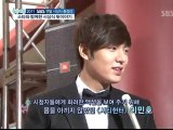 [News] Lee Min Ho Interview his awards at SBS Drama Awards 2011