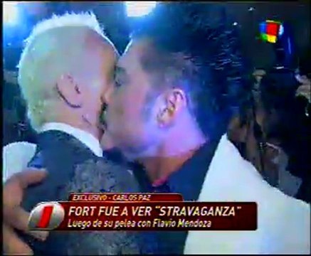 RICARDO FORT VISITO LA OBRA DE FLAVIO MENDOZA