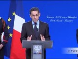 Discours des voeux de N. Sarkozy aux Armées
