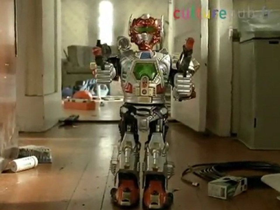 Dog buggerd by robot ?