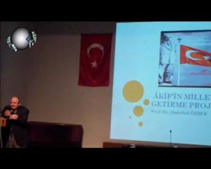 Mehmet Akif'i Anma Programı 2011