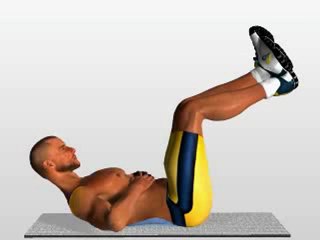 Best lower abs exercises Reverse crunch