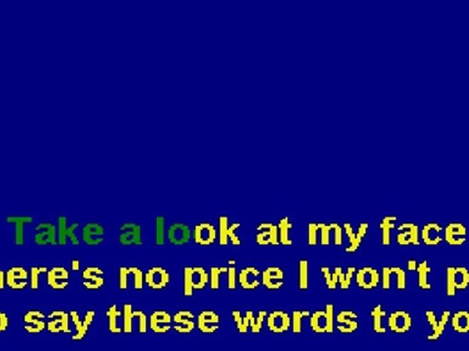Bon Jovi - Always karaoke