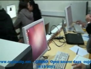 l' ENSAO oujda  organise la 3ieme édition des portes ouverte  des journée Open source days/ l'atelier KDE