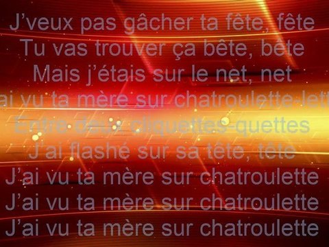 MAX BOUBLIL Chatroulette (Lyrics)