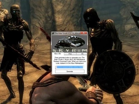 The Elder Scrolls V Skyrim Key Generator