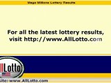 Mega Millions Lottery Drawing Results for January 3, 2011