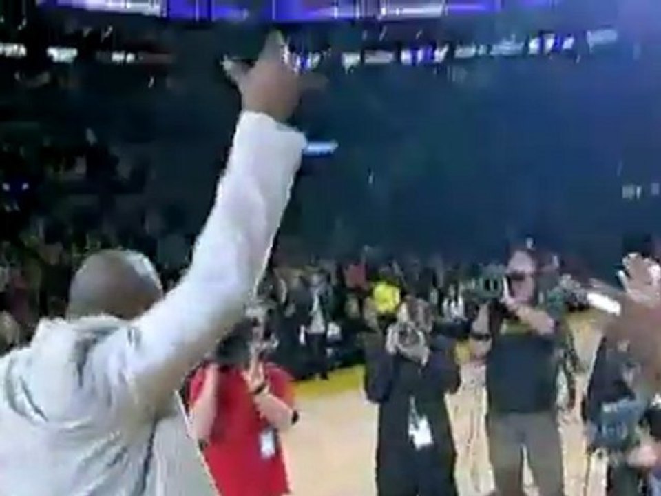 Mbenga Receives Ring by Kobe