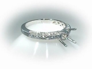 Diamond |Intricate Vintage Diamond Engagement Ring