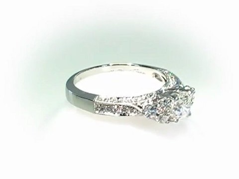 Engagement Rings | Ladies Pre-Set Three Stone Vintage Diamond Engagement Ring