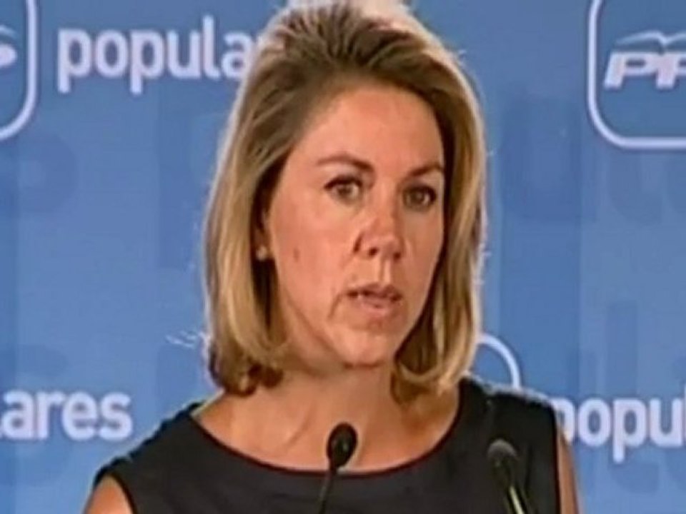 Declaraciones de María Dolores de Cospedal