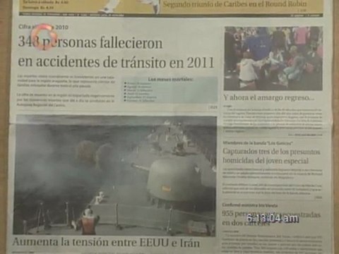 Noticias en primera plana