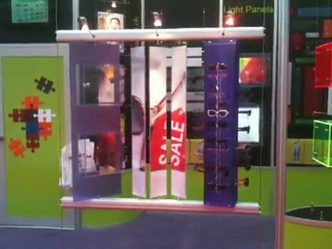 Rotating Poster, Optician and Cube Display from Mid West Displays