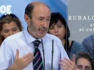 Rubalcaba se compromete a acabar con el fraude fiscal