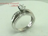 Pear Shape Diamond Tapered Cathedral Engagement Rings Set In Channel Setting