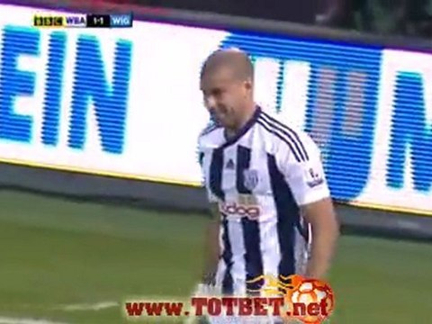 Вест Бромвич - Уиган (1-2) 10.12.2011