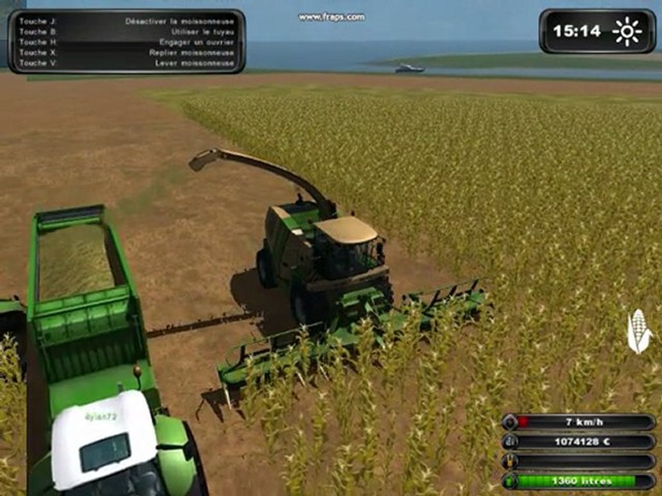 Ensilage sur Farming Simulator 2011 multijoueur