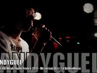 DANDYGUEL, Mc versus Dj's @ Finale EOW France 2011