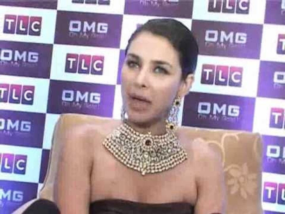 Beautiful Lisa Ray Launches TLC OMG - Oh My Gold
