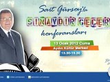 SAİT GÜRSOY'LA SINAVDIR GEÇER KONFERANSLARI AYDIN'DA!