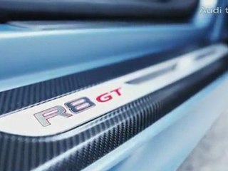 The R8 GT Spyder on track