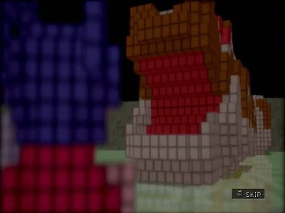 3D Dot Game Heroes 2) Ealagon le serpent