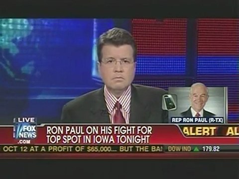 Ron Paul Cavuto Interview Pre Iowa Caucus Vote