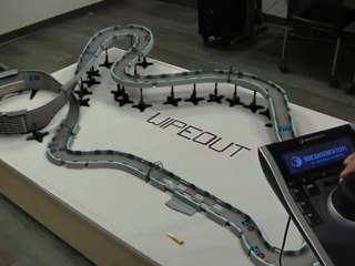 Lévitation Quantique sur circuit inspiré de WipeOut