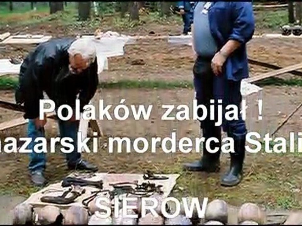 To chazarskie żydostwo mordowało Polaków w Katyniu