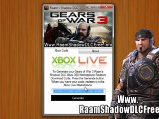 How to Get Gears of War 3 Raam's Shadow DLC Free!!