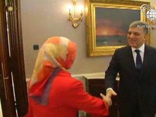 Ağrı İl Heyeti Çankaya Köşkünde