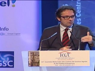 Allocution de Frédéric Lefebvre au 33èmes journées nationales (partie 1)