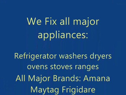 818-298-8165 Van Nuys Appliance Repair