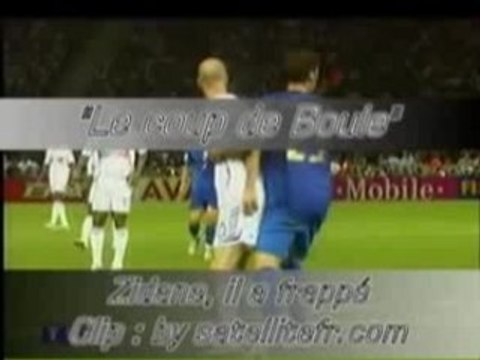 zidane - coup de boule la chanson