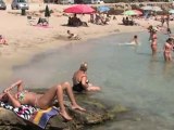 La spiaggia di Marina di Mancaversa (LE)  - ApuliaTV alla scoperta della Puglia -