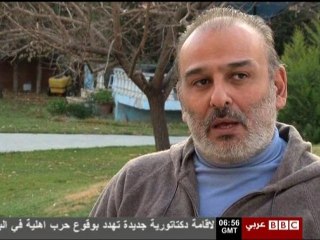 جمال سليمان البي بي سي غير حيادية وغير موضوعية ونحن نسأله ما رأيك بحيادية وموضوعية قناة الدنيا والتلفزيون السوري