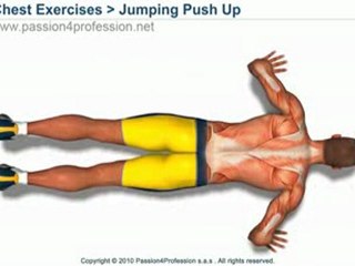 Jumping Push Up - Advanced chest workout