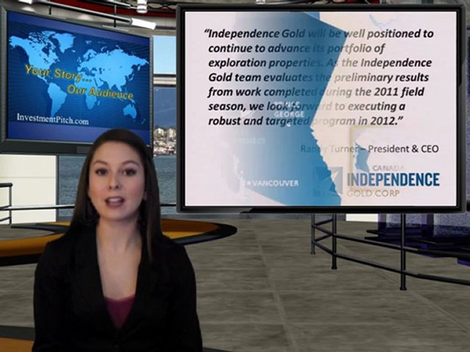 Independence Gold Corp. (TSXV: IGO) News