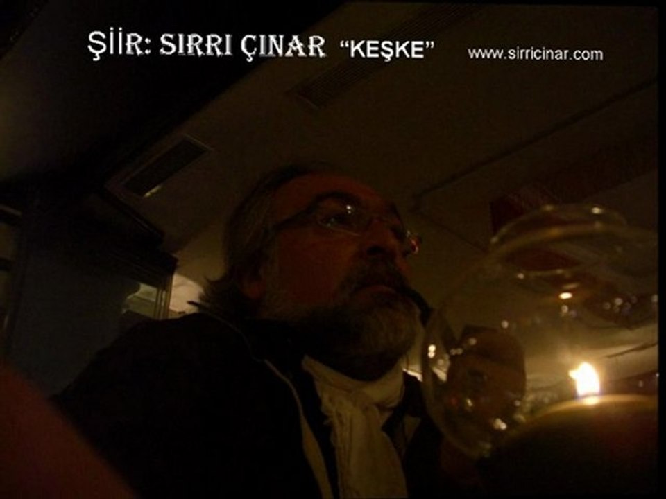 SIRRI ÇINAR ŞİİR: KEŞKE SESLENDİREN: M.RAŞİT BAŞDAĞ  www.sirricinar.com
