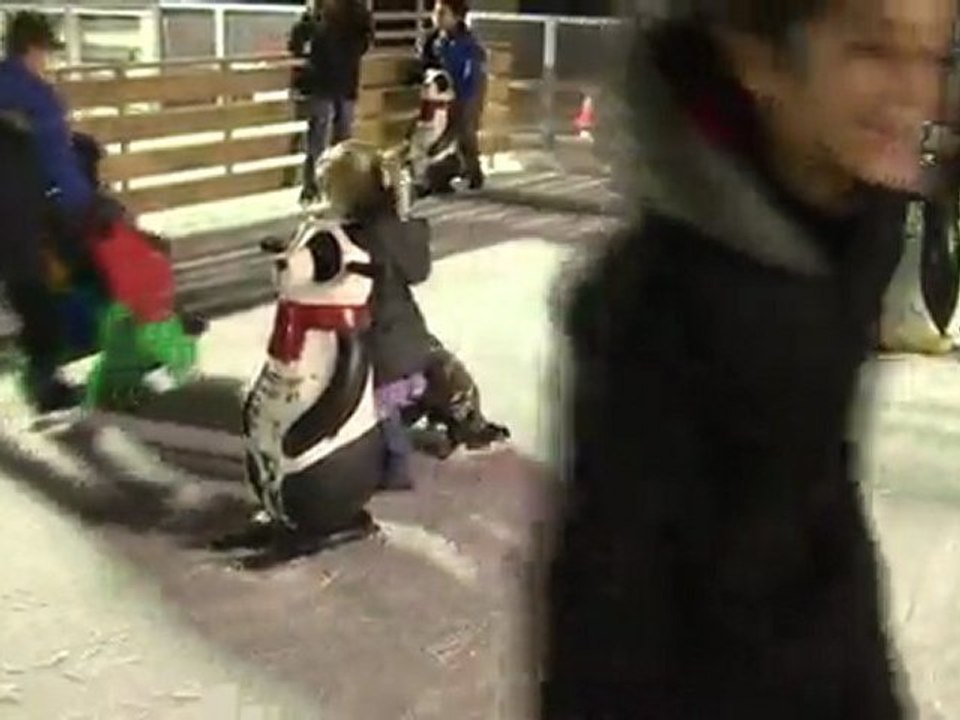 Un lundi à la patinoire