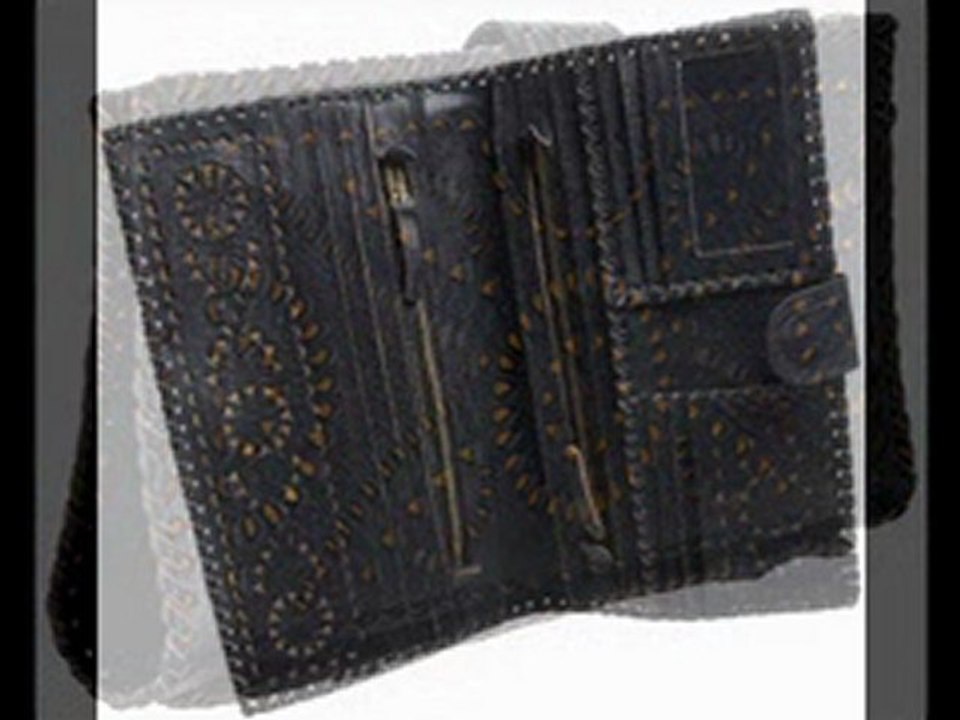 Cleobella Mexicana Hand-Tooled Clutch Wallet