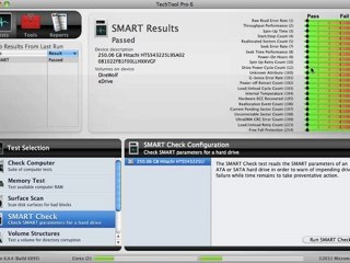 S.M.A.R.T. test - How to use Micromats TechTool Pro SMART Check to monitor the health of Mac Hard Drives