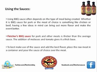 If You Want The Best BBQ Sauce You Want Fletchers