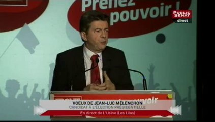 EVENEMENT,Voeux de Jean-Luc Mélenchon