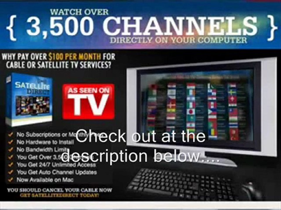 How to watch Live TV on PC (Satellite Direct)