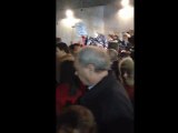 François Hollande à Mérignac en Gironde