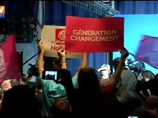 François Hollande lance l’offensive lors de son 1er meeting présidentiel