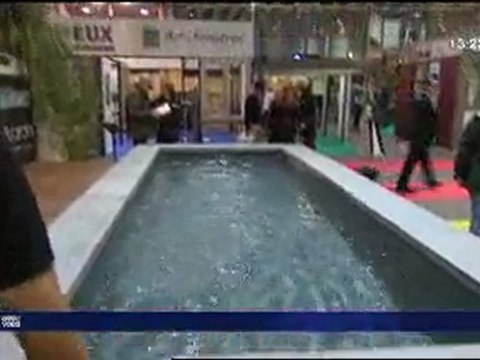 Piscine et Jardin en direct du salon Amenago de Lille sur France 3 région Nord Pas de Calais