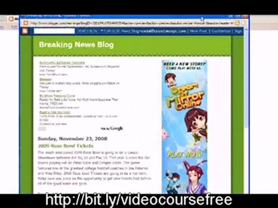 Get Money From Blog?