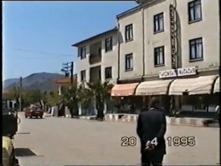 Παναγία, Μητρόπολη, κεντρική πλατεία Παναγίας από ψηλά (ταράτσα) και Φρατζή.